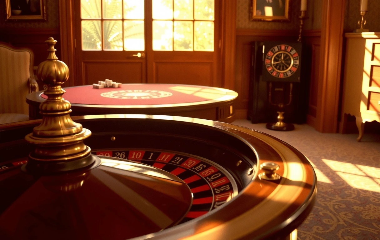 Atmosphère Roulette de Jeu